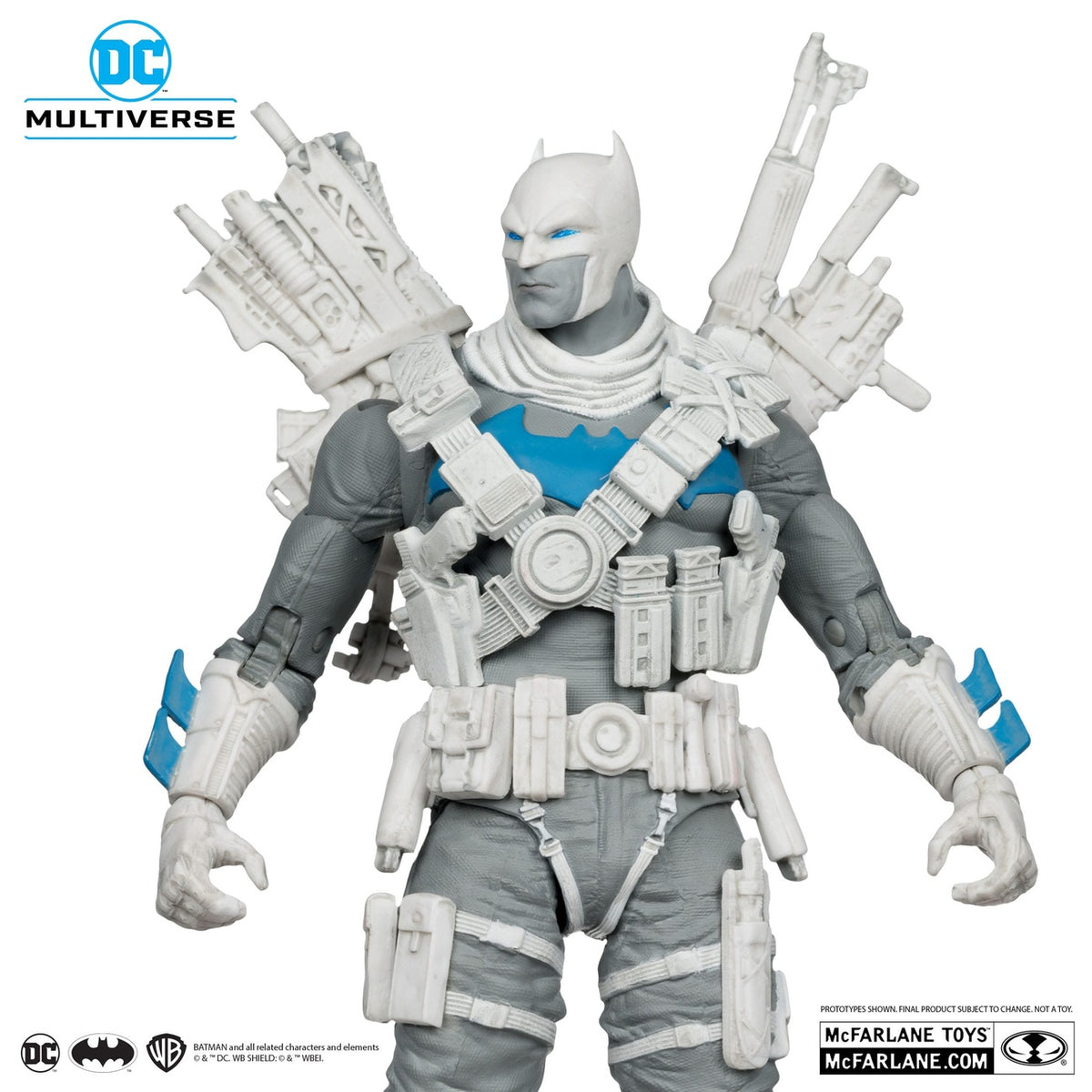 Immagine del prodotto Action figure DC Multiverse The Grim Knight (Dark Nights: Metal) (Black & White Accent Edition) (Gold Label) 18 cm