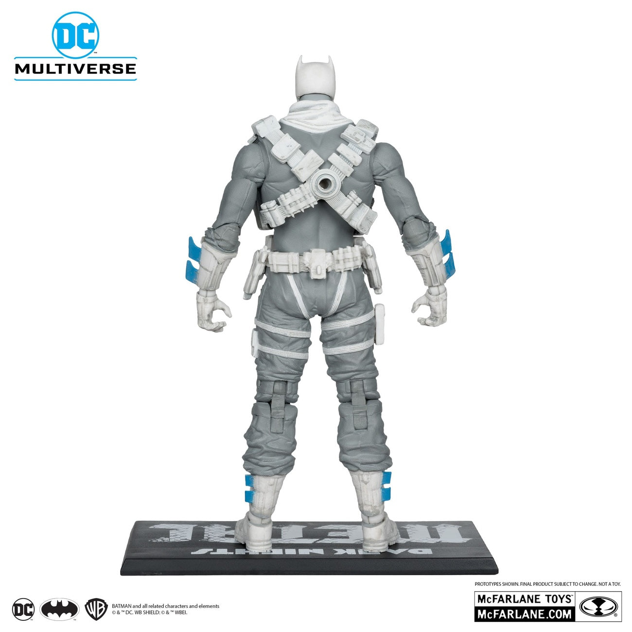 Immagine del prodotto Action figure DC Multiverse The Grim Knight (Dark Nights: Metal) (Black & White Accent Edition) (Gold Label) 18 cm