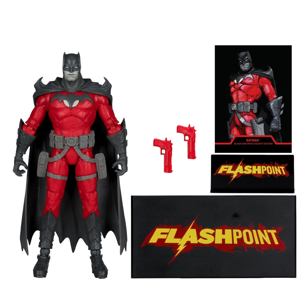 Immagine del prodotto Action figure DC Multiverse Batman (Flashpoint) (Black & White Accent Edition) (Gold Label) 18 cm
