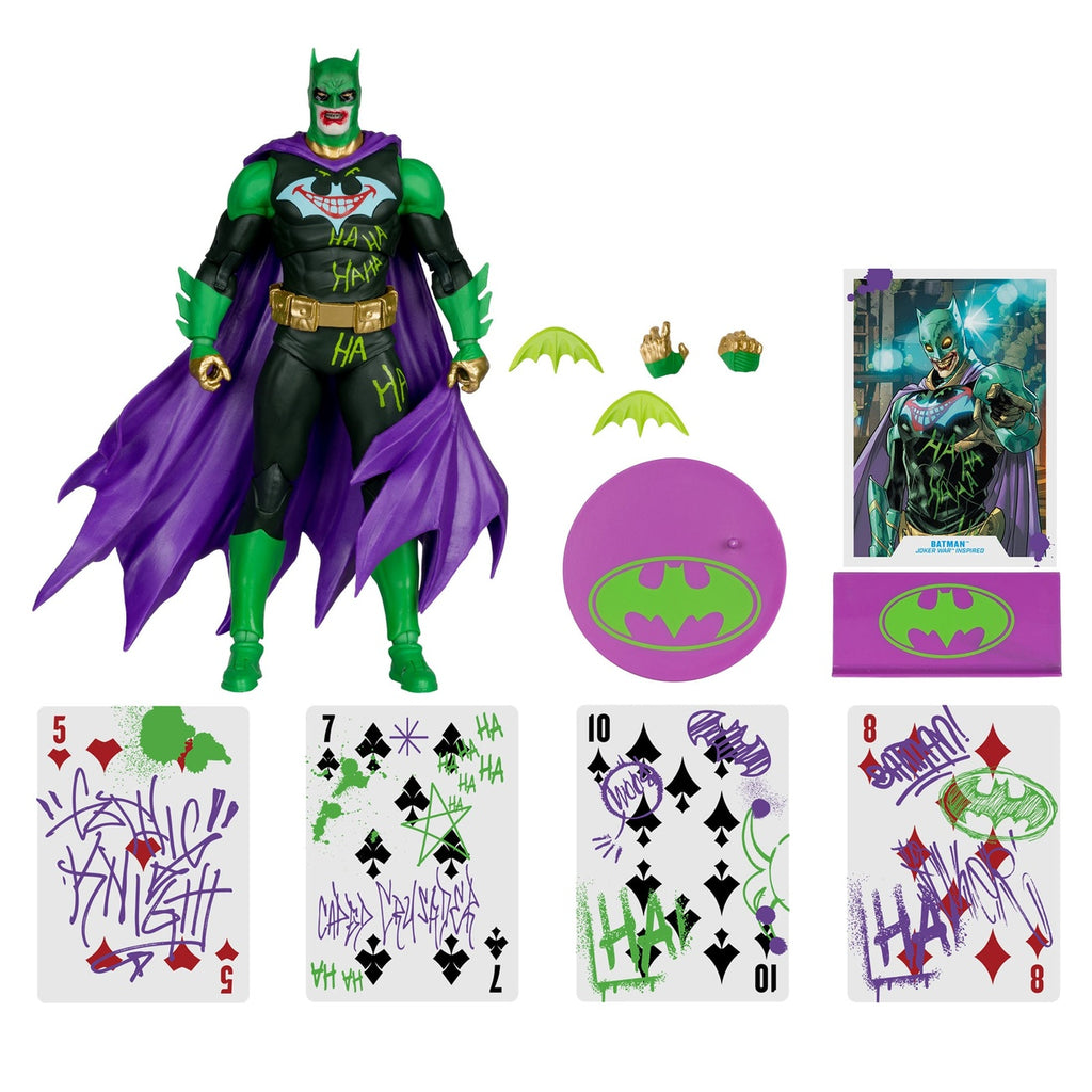 Immagine del prodotto Action figure DC Multiverse Batman (Joker War) (Jokerized) (Gold Label) 18 cm