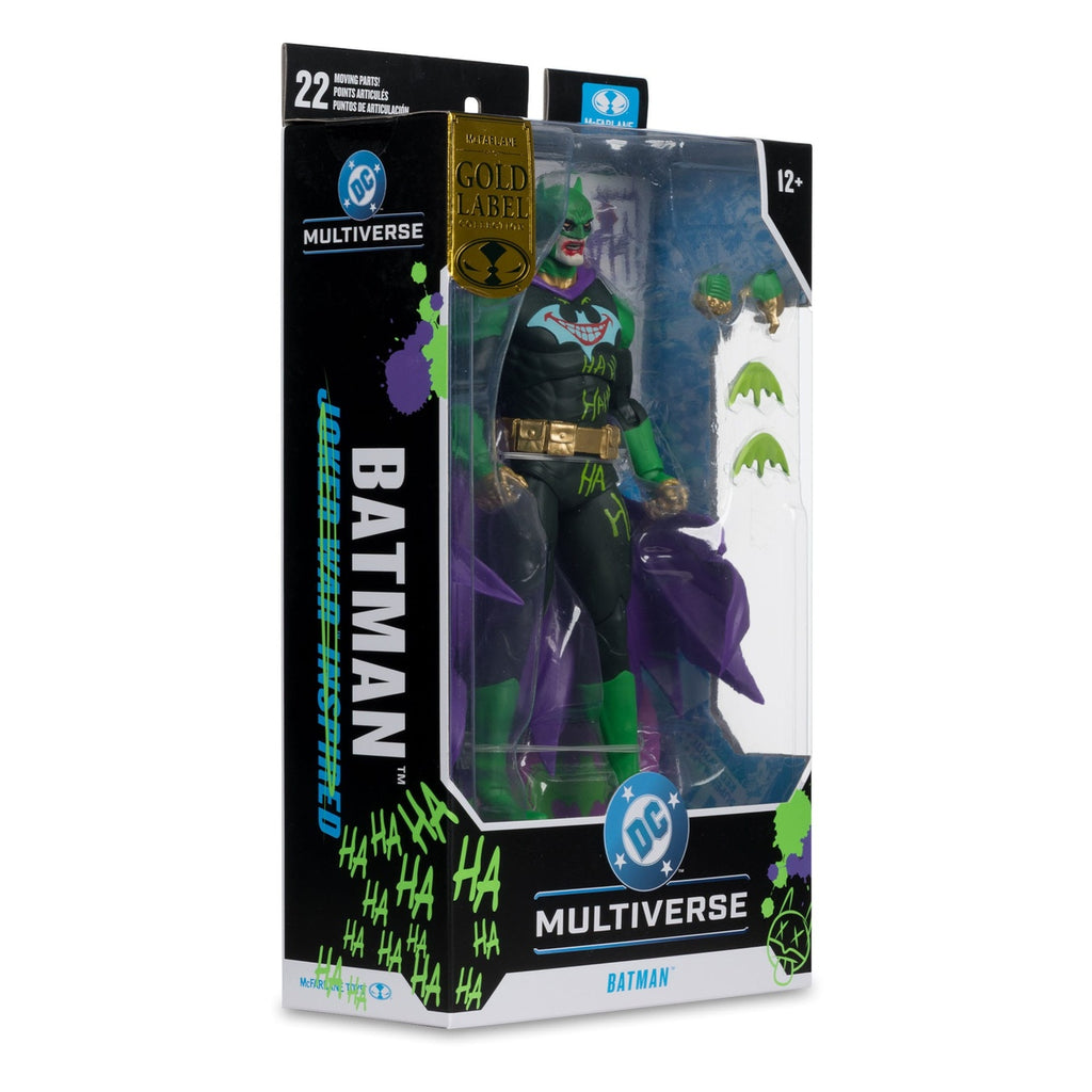 Immagine del prodotto Action figure DC Multiverse Batman (Joker War) (Jokerized) (Gold Label) 18 cm