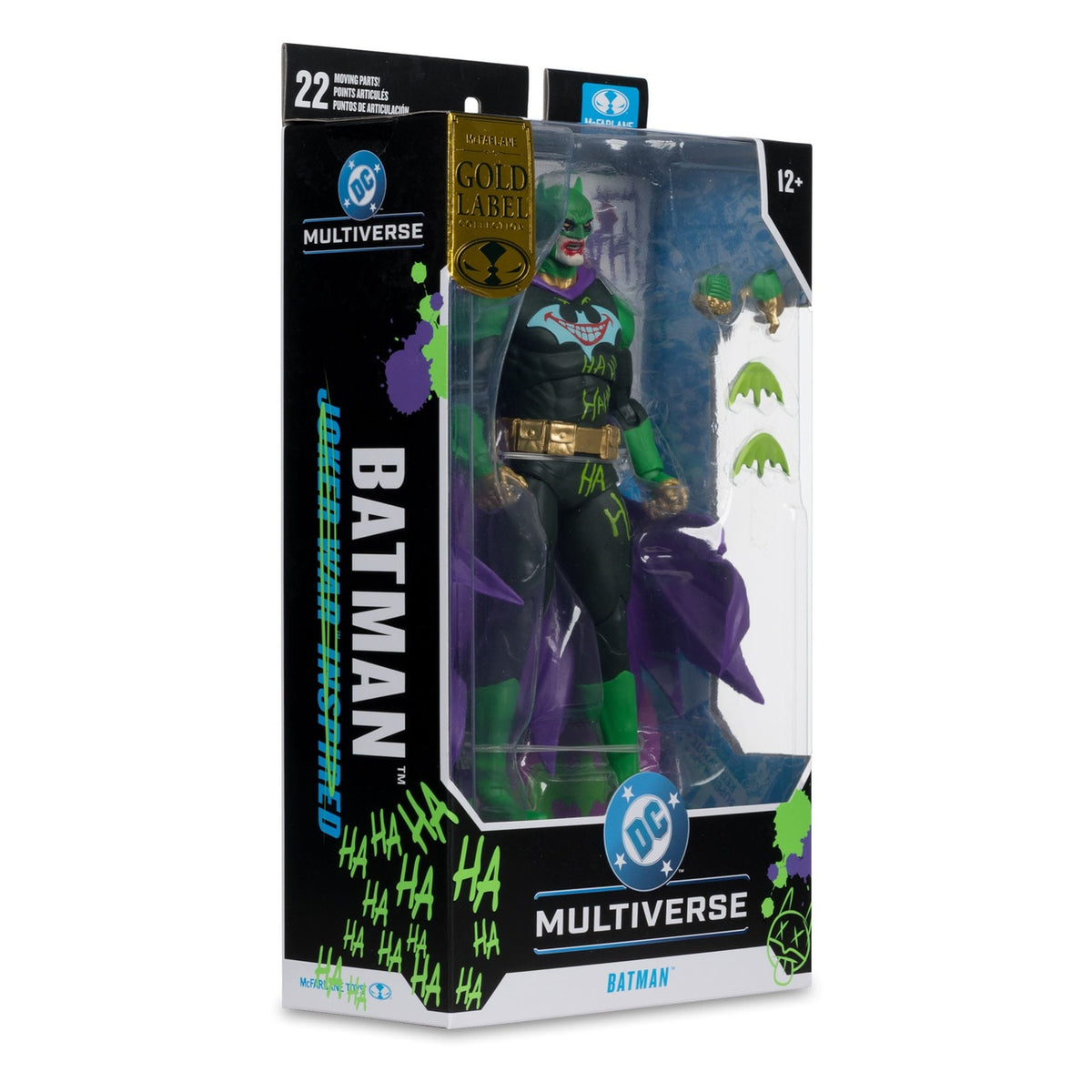 Immagine del prodotto Action figure DC Multiverse Batman (Joker War) (Jokerized) (Gold Label) 18 cm