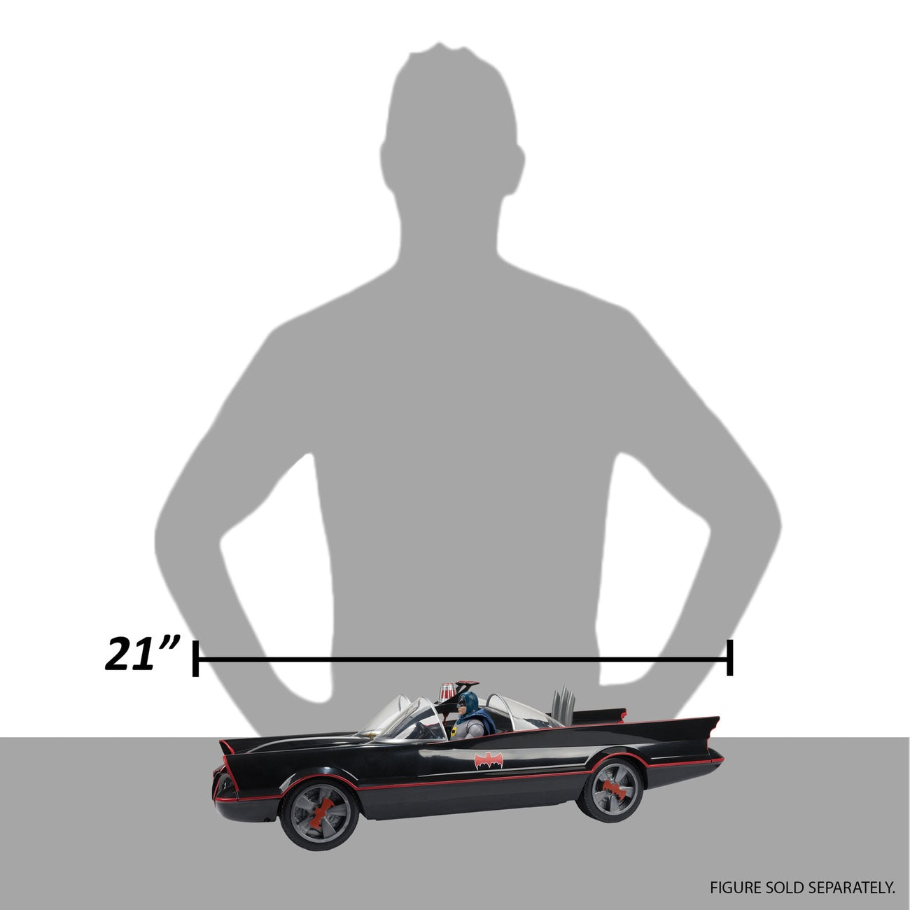 Immagine del prodotto Batman (1966) Veicolo Batmobile DC Multiverse 53 cm