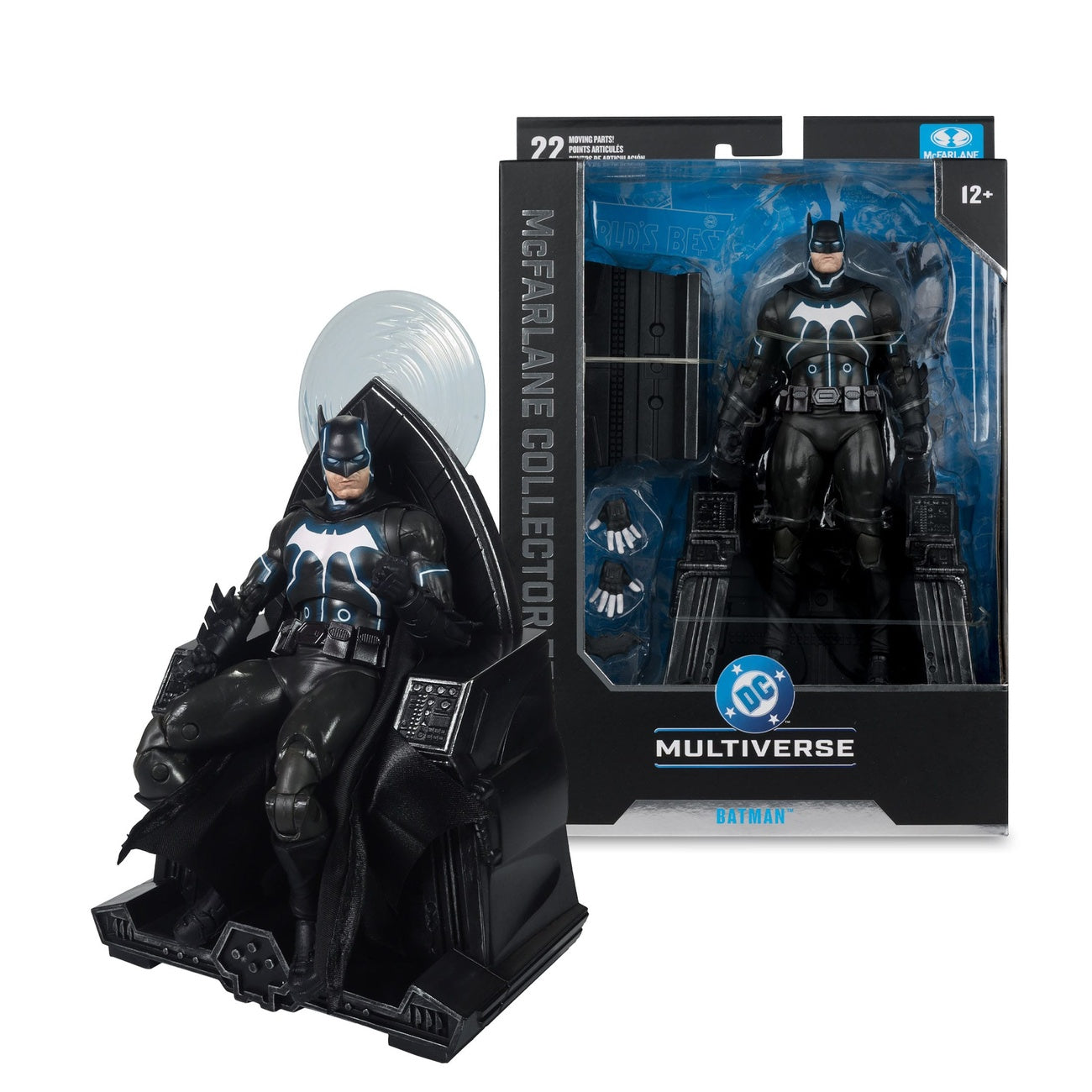 Immagine del prodotto DC Multiverse McFarlane Collector Edition Action figure n. 47 Batman & Mobius Chair (Darkseid War) 18 cm