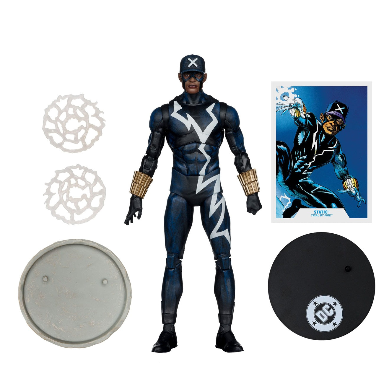Immagine del prodotto DC Multiverse action figure Static Shock (Trial by Fire) (Gold Label) 18 cm