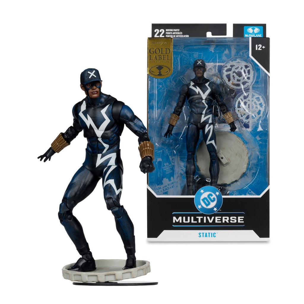 Immagine del prodotto DC Multiverse action figure Static Shock (Trial by Fire) (Gold Label) 18 cm