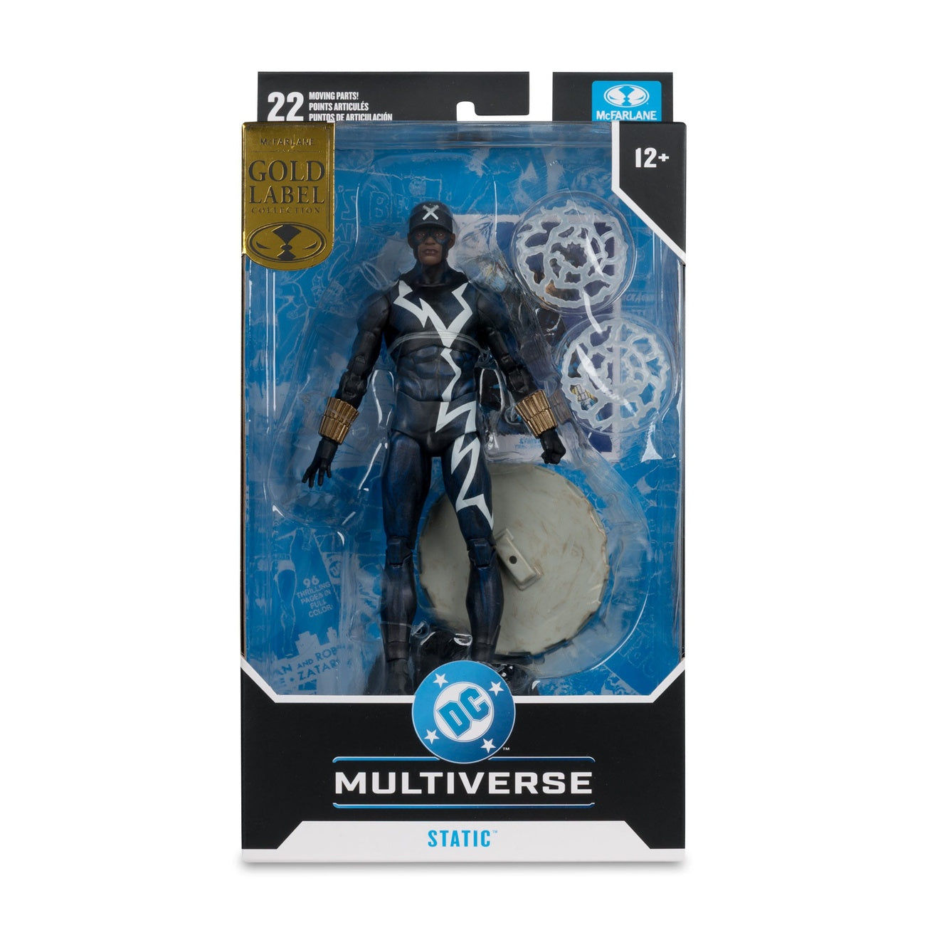 Immagine del prodotto DC Multiverse action figure Static Shock (Trial by Fire) (Gold Label) 18 cm
