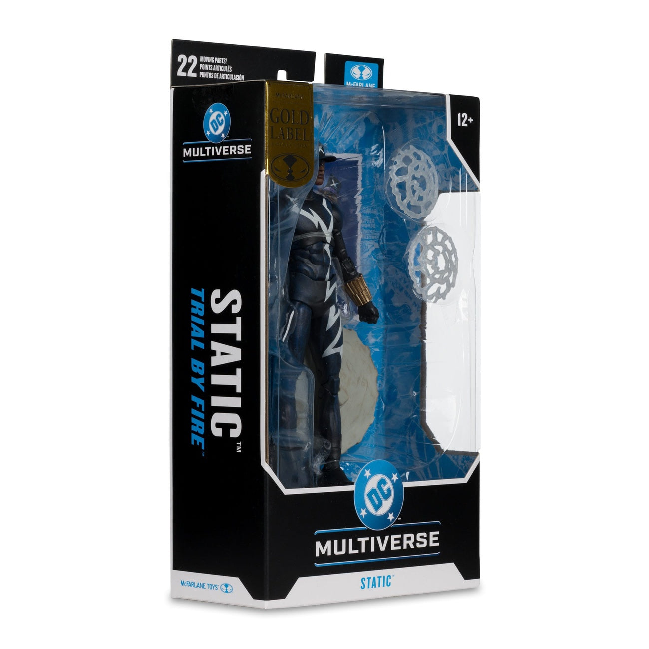 Immagine del prodotto DC Multiverse action figure Static Shock (Trial by Fire) (Gold Label) 18 cm