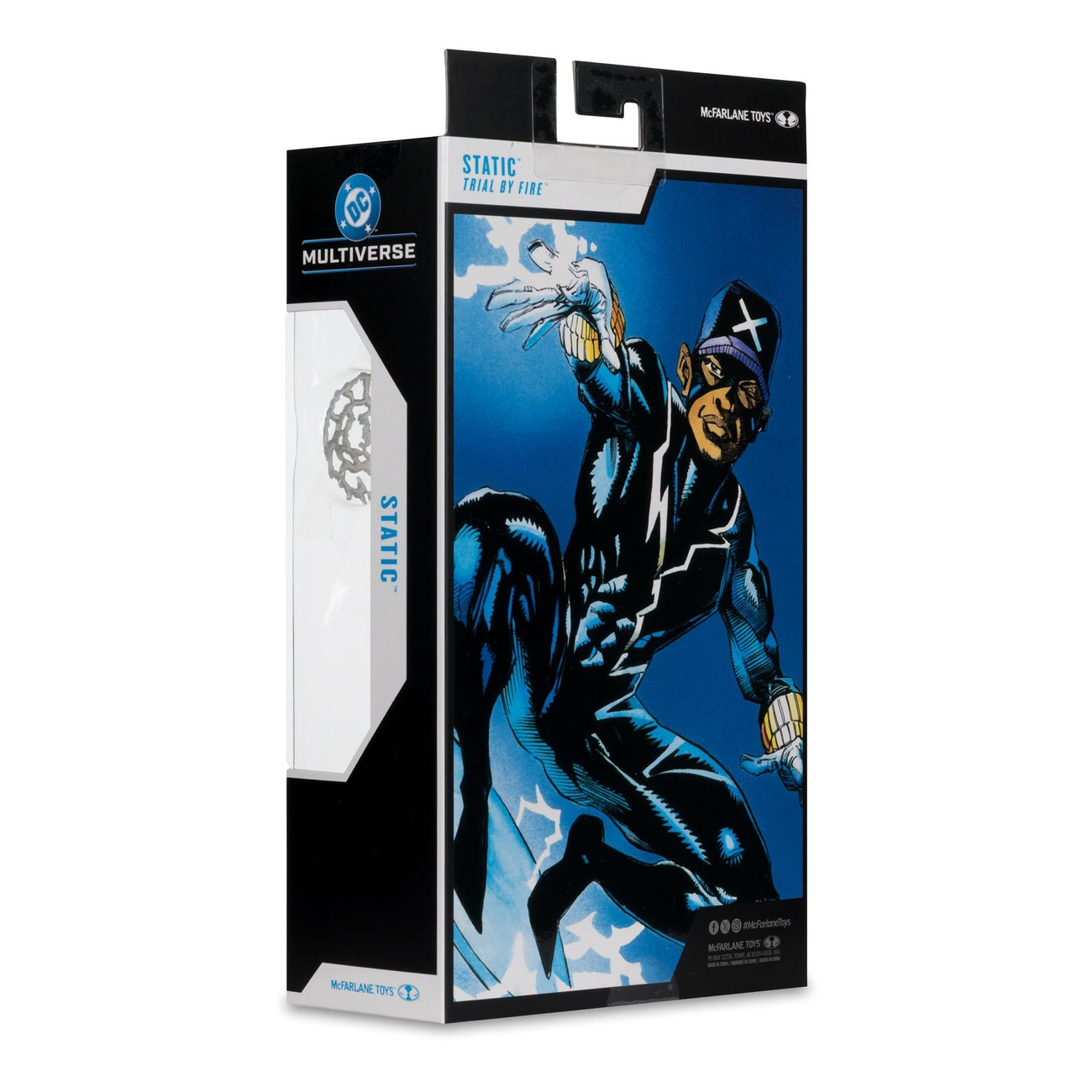 Immagine del prodotto DC Multiverse action figure Static Shock (Trial by Fire) (Gold Label) 18 cm