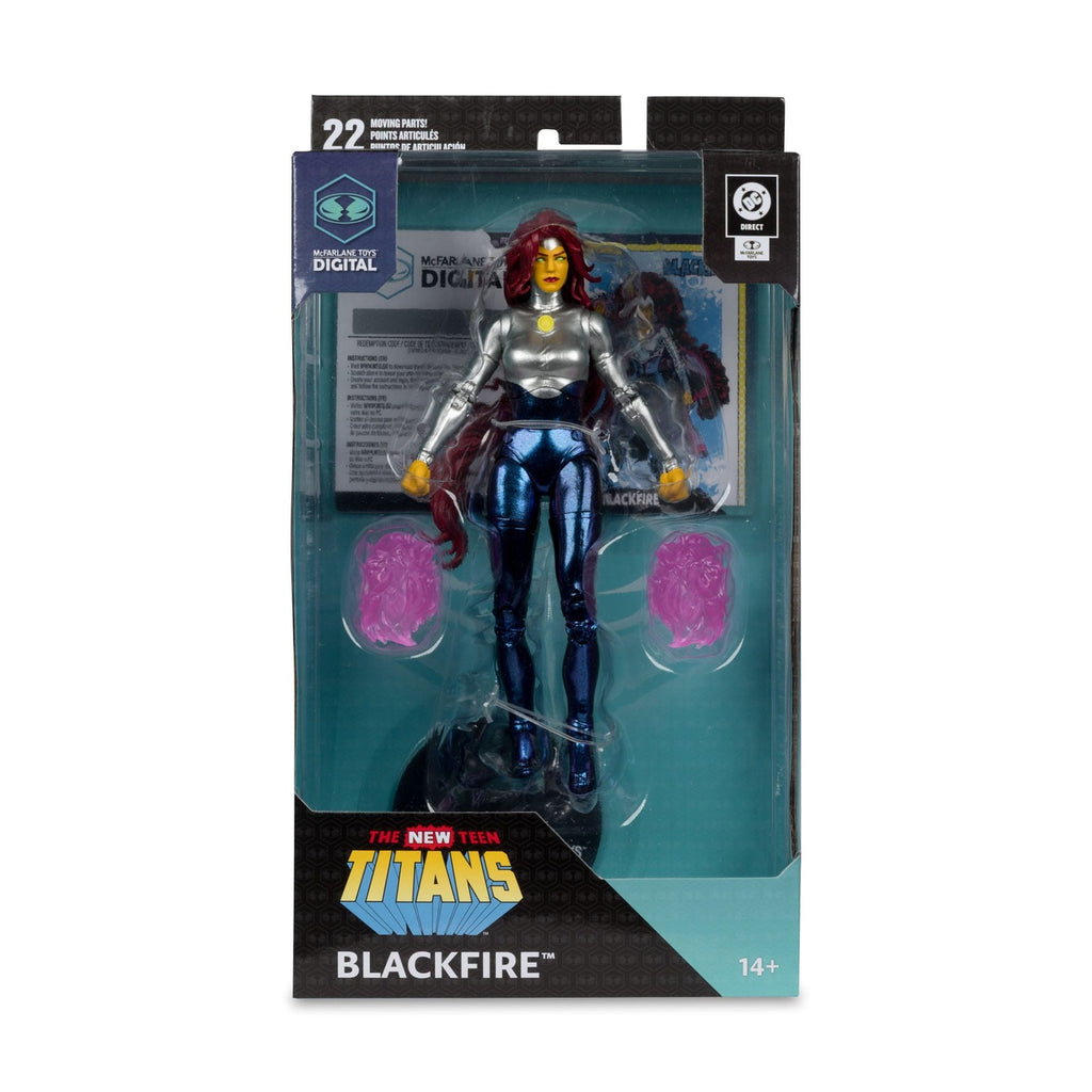 Immagine del prodotto DC Direct McFarlane Toys action figure digitale Blackfire (The New Teen Titans) 18 cm