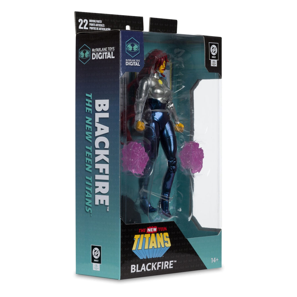 Immagine del prodotto DC Direct McFarlane Toys action figure digitale Blackfire (The New Teen Titans) 18 cm