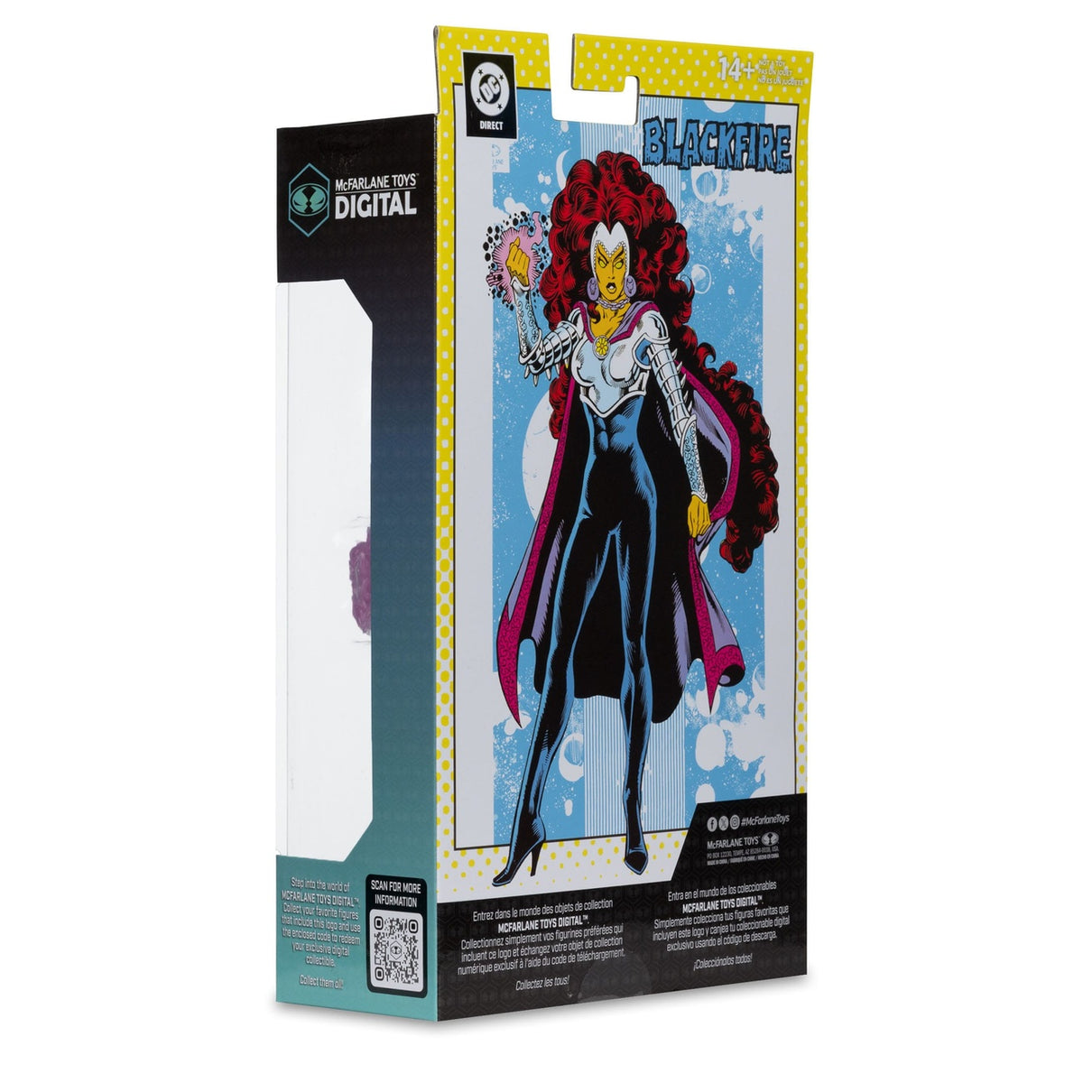 Immagine del prodotto DC Direct McFarlane Toys action figure digitale Blackfire (The New Teen Titans) 18 cm