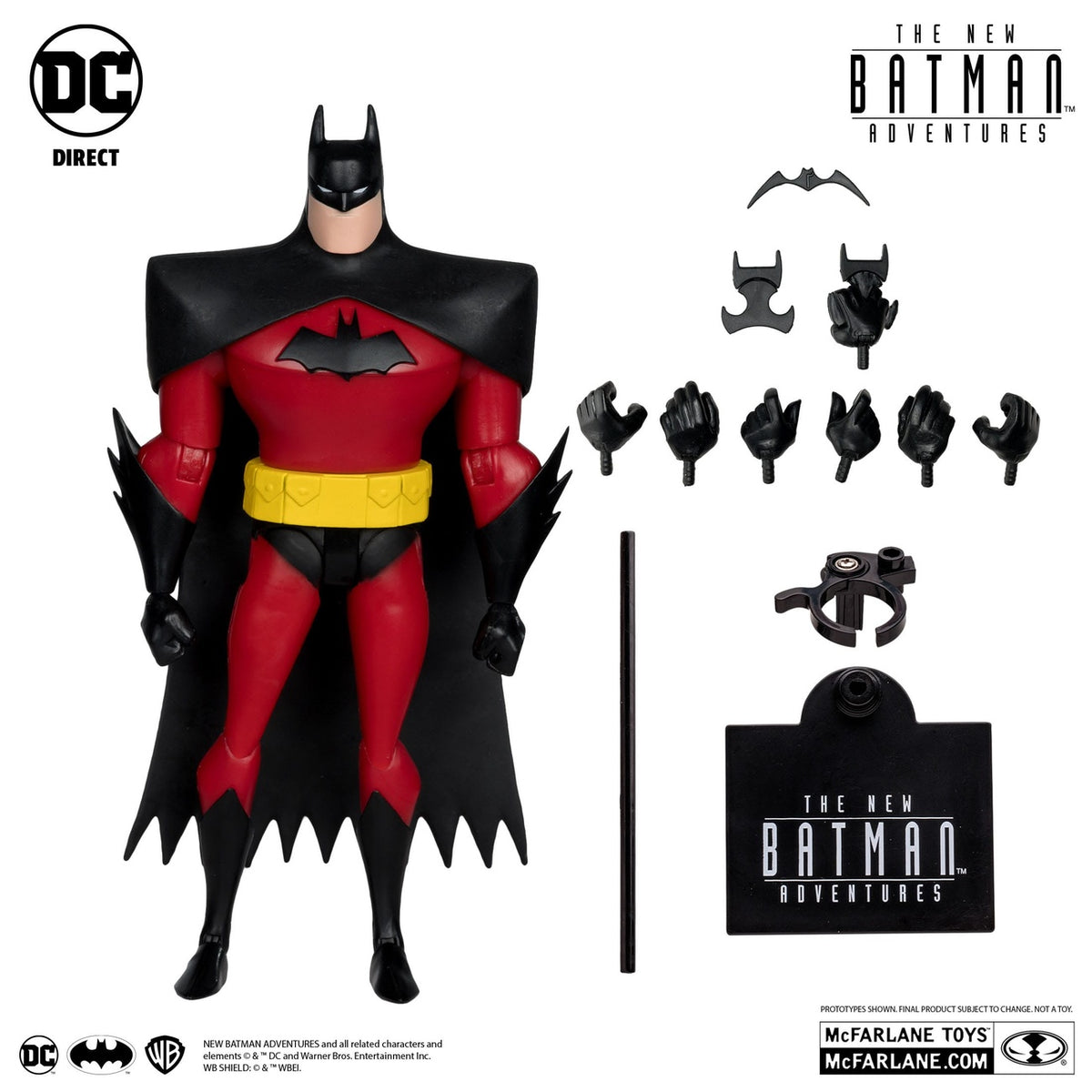 Immagine del prodotto The New Batman Adventure DC Multiverse action figure Batman (Silver) Platinum Edition 18 cm