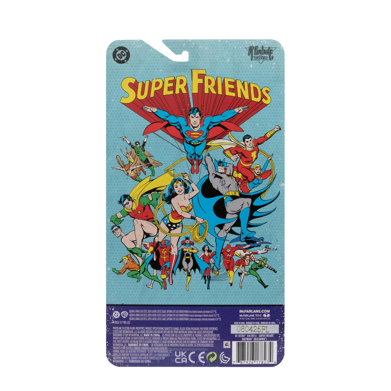 Product image DC Retro Super Friends Action Figure Bizarro Batman 15 cm