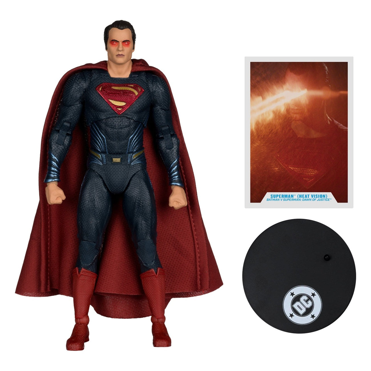 Product image Batman v Superman: Dawn of Justice (2016) DC Theatrical Edition Action Figure Superman (Heat Vision) 19 cm