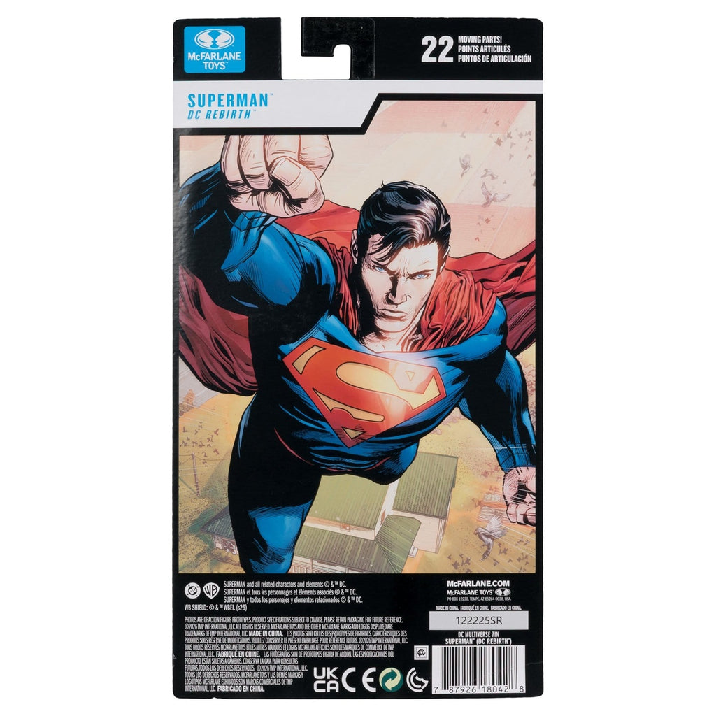 Immagine del prodotto DC Multiverse Action figure Superman (Rebirth) (Blister Card) 18 cm