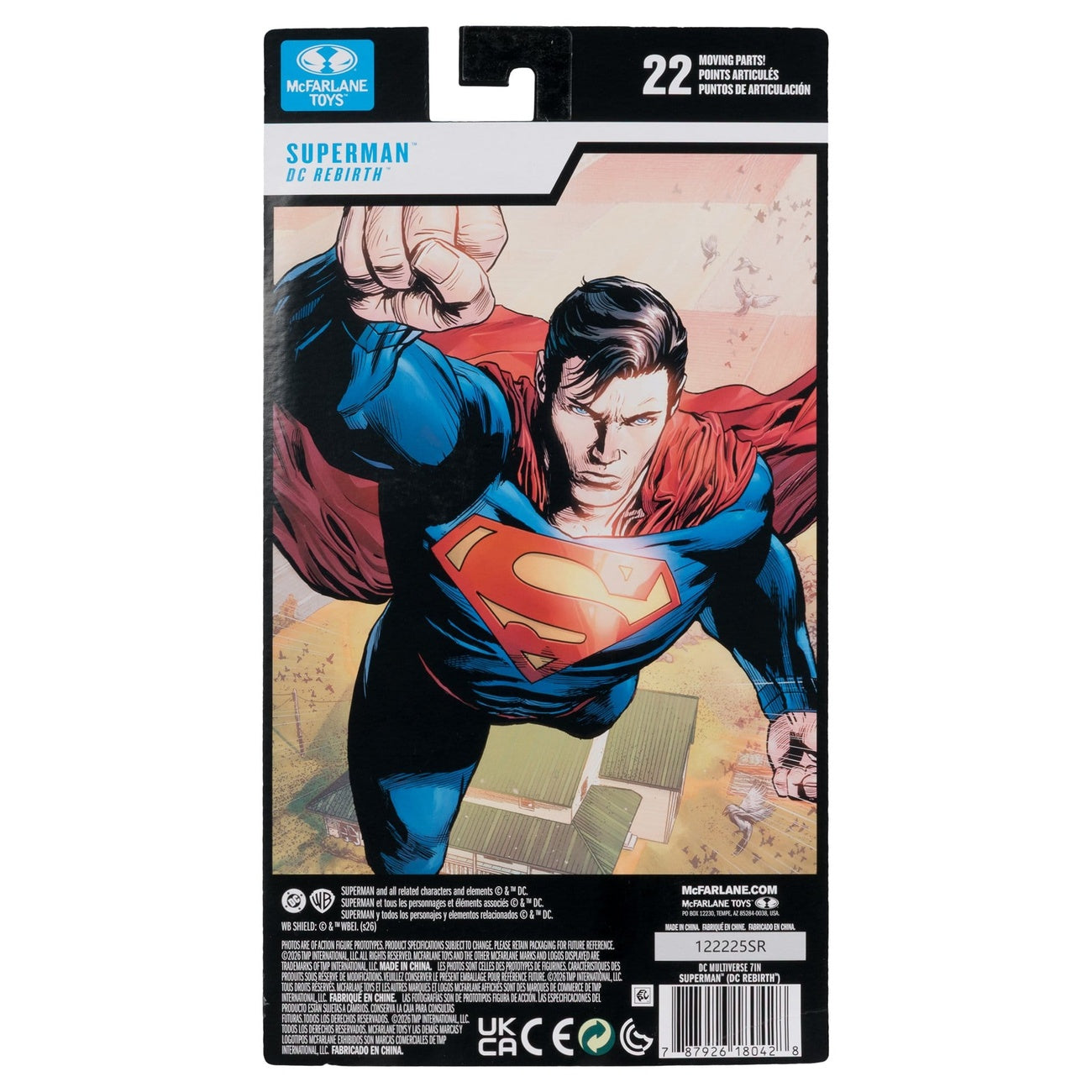 Immagine del prodotto DC Multiverse Action figure Superman (Rebirth) (Blister Card) 18 cm