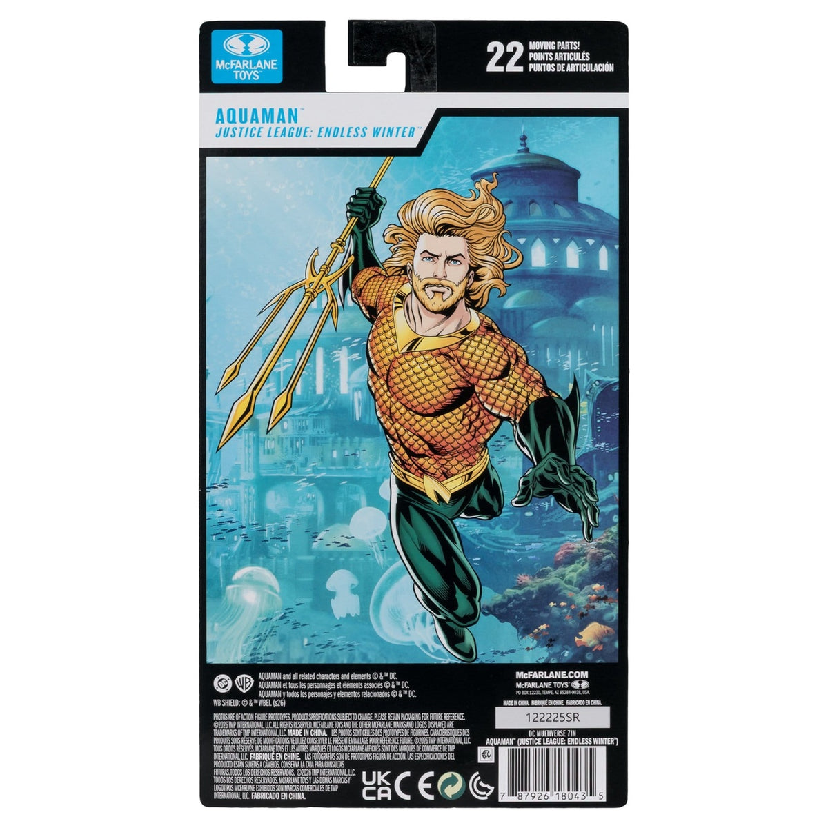 Immagine del prodotto Action figure DC Multiverse Aquaman (Endless Winter) (Blister Card) 18 cm