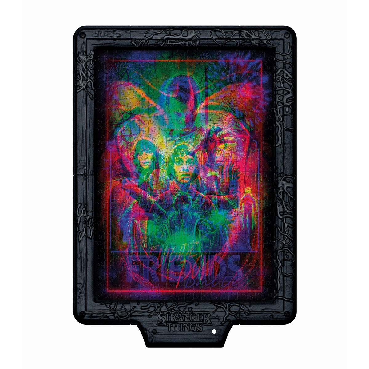 Immagine del prodotto Stranger Things Metamorphic Art Collection puzzle con effetto luminoso The Upside (520 pezzi)