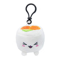 Immagine del prodotto Peluches Plushi con portachiavi Uramaki sushi al salmone 7 cm