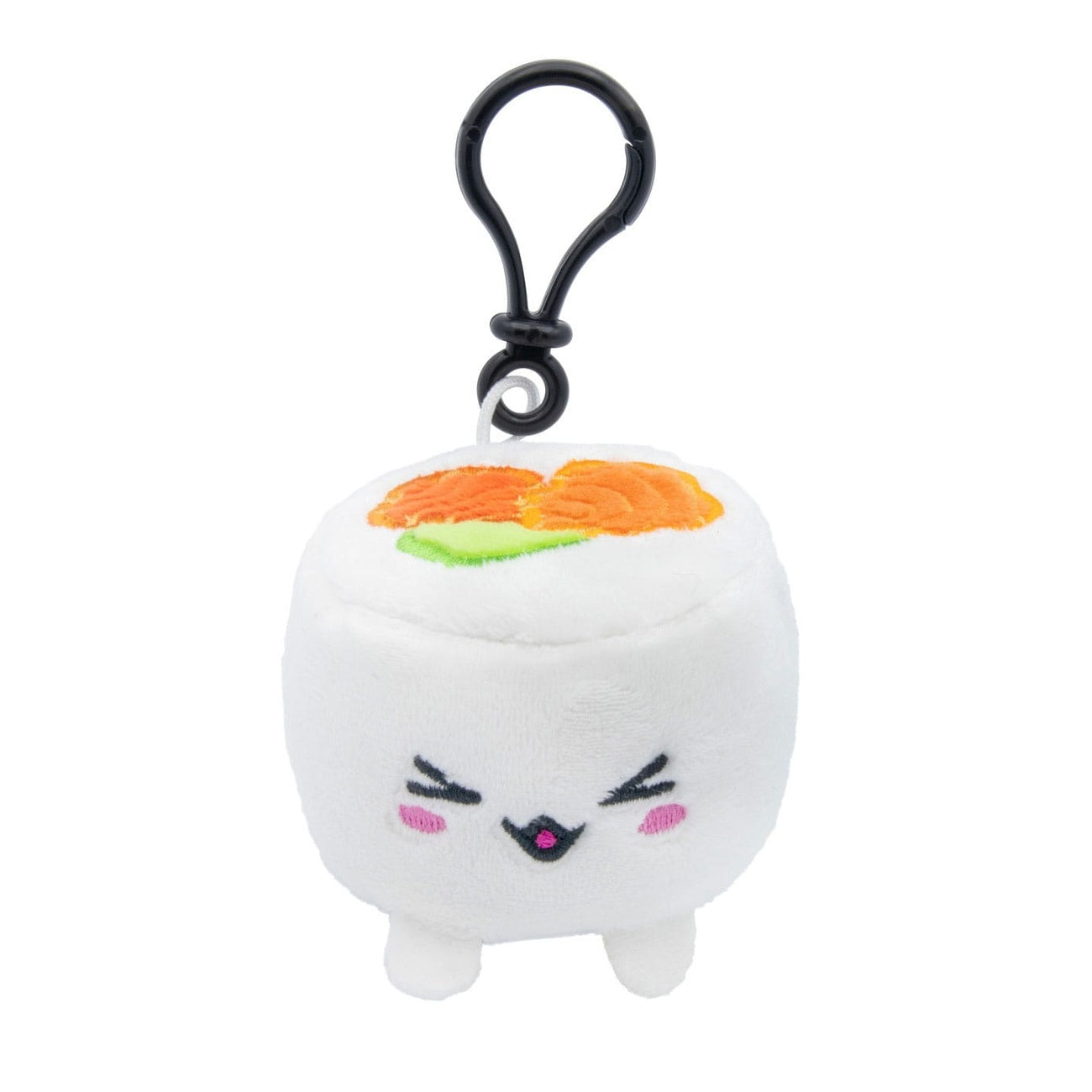 Immagine del prodotto Peluches Plushi con portachiavi Uramaki sushi al salmone 7 cm
