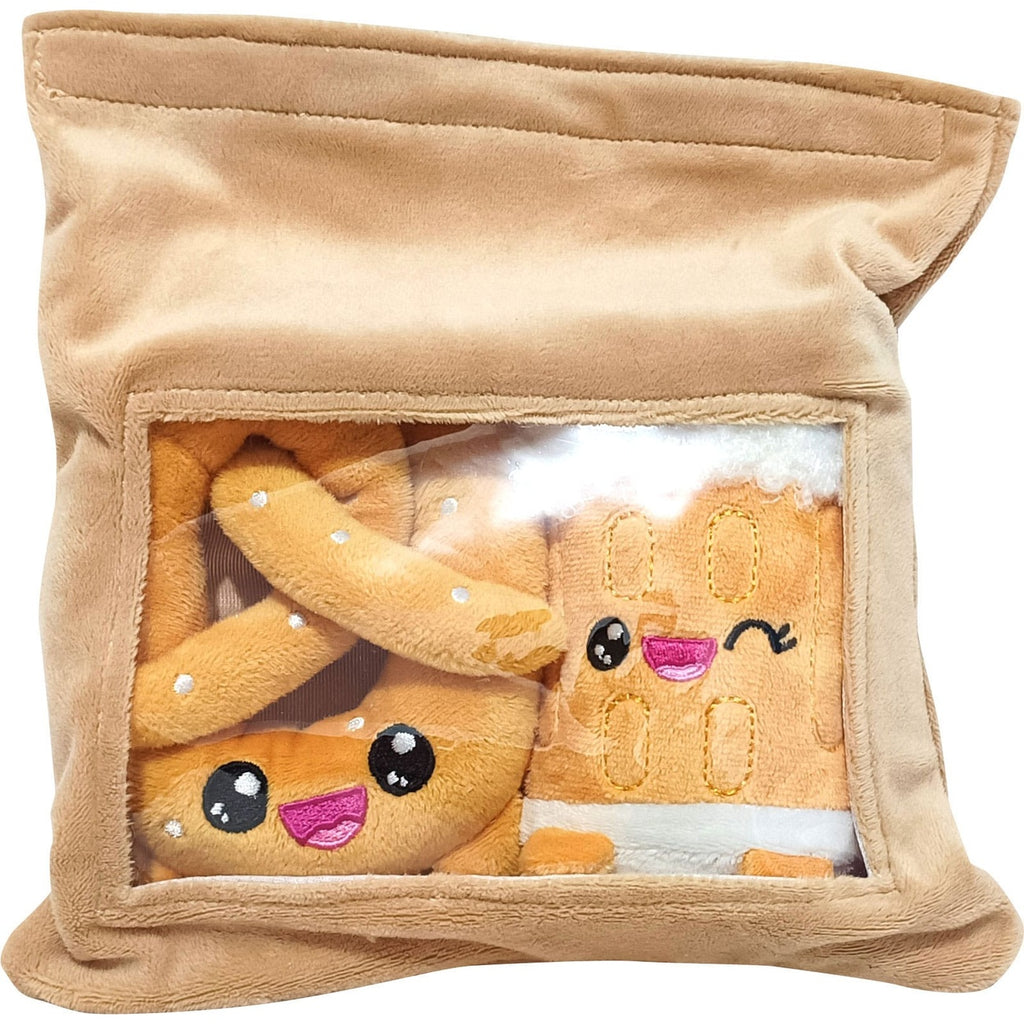 Immagine del prodotto Yummis Together peluche set da 2 Bretzel & Birra in Take Away Bag 21 cm