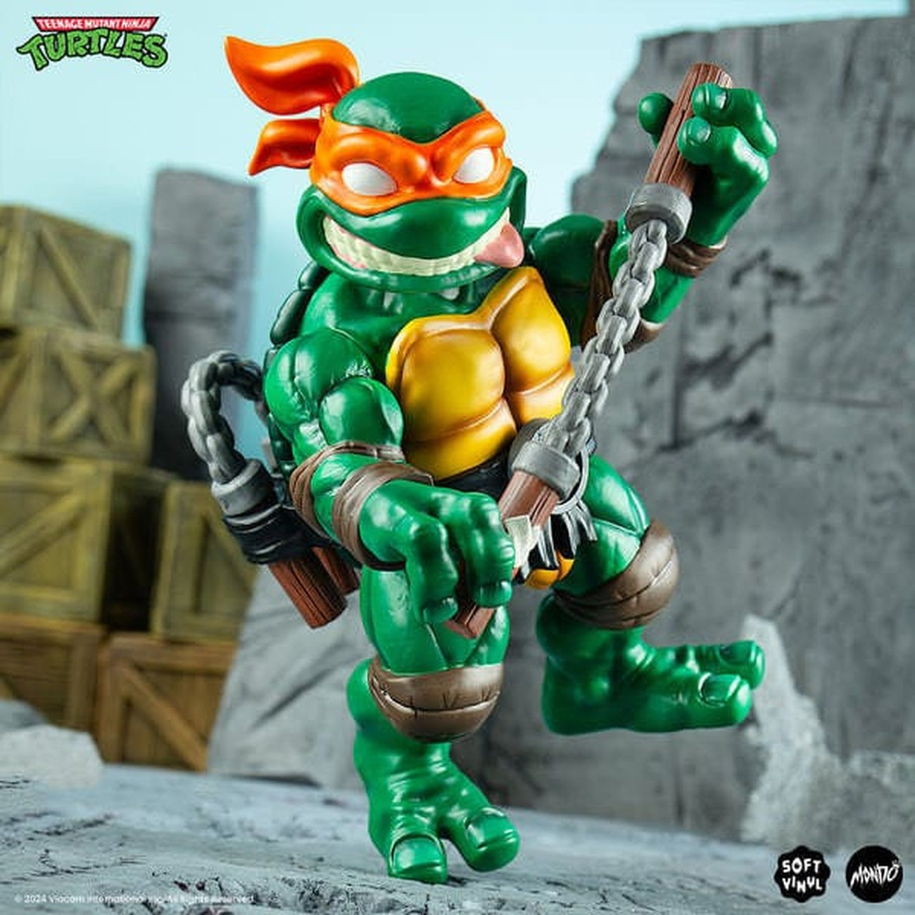 Immagine del prodotto Teenage Mutant Ninja Turtles figura in soft vinyl Michelangelo 20 cm