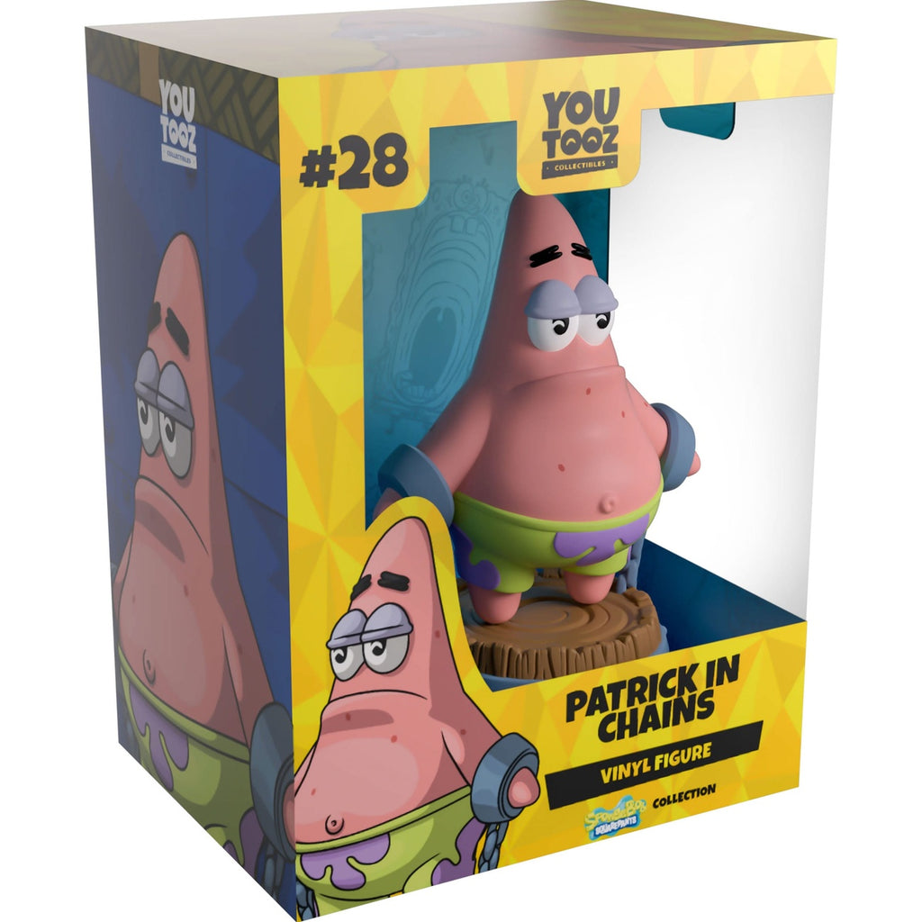 Immagine del prodotto SpongeBob SquarePants figure in vinile Patrick In Chains 13 cm