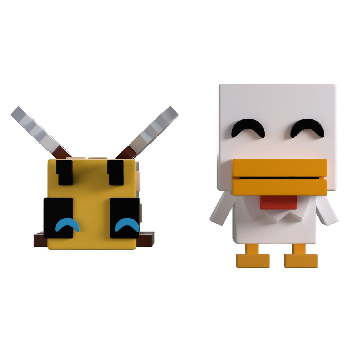 Immagine del prodotto Minecraft figure in vinile Bee and Chicken Monitor Buddiez
