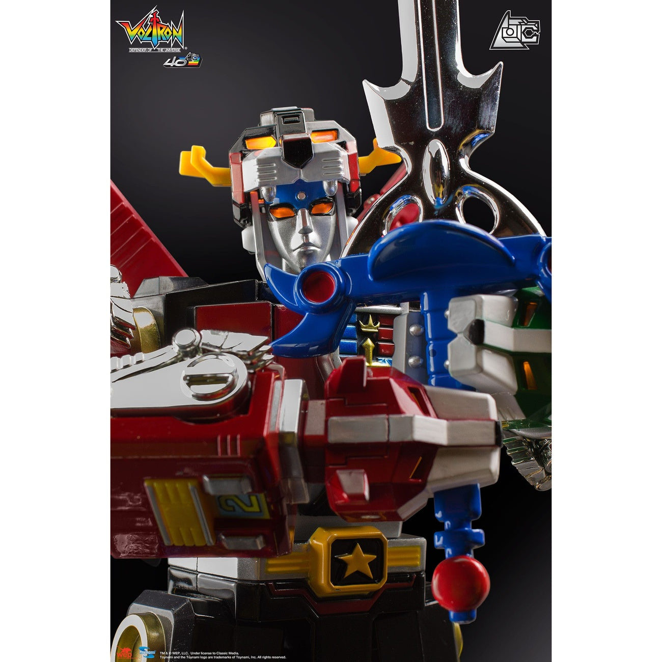 Immagine del prodotto Voltron Action Figure Gift Set 40th Anniversary Collector's Edition 27 cm