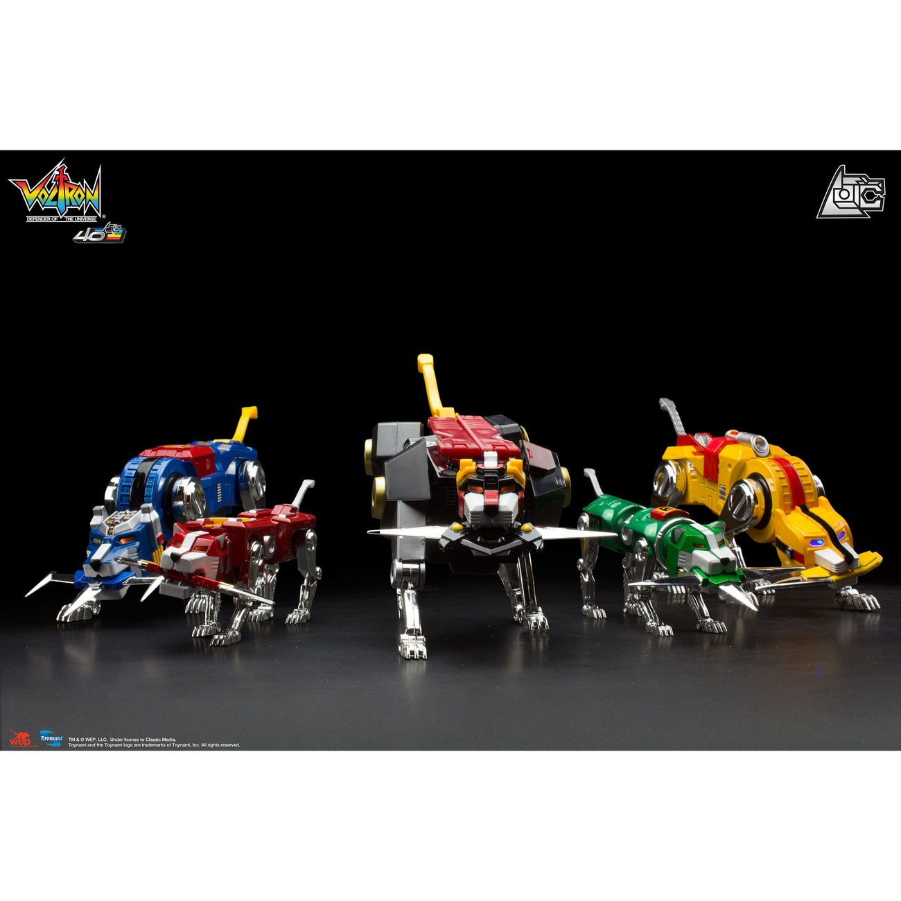 Immagine del prodotto Voltron Action Figure Gift Set 40th Anniversary Collector's Edition 27 cm
