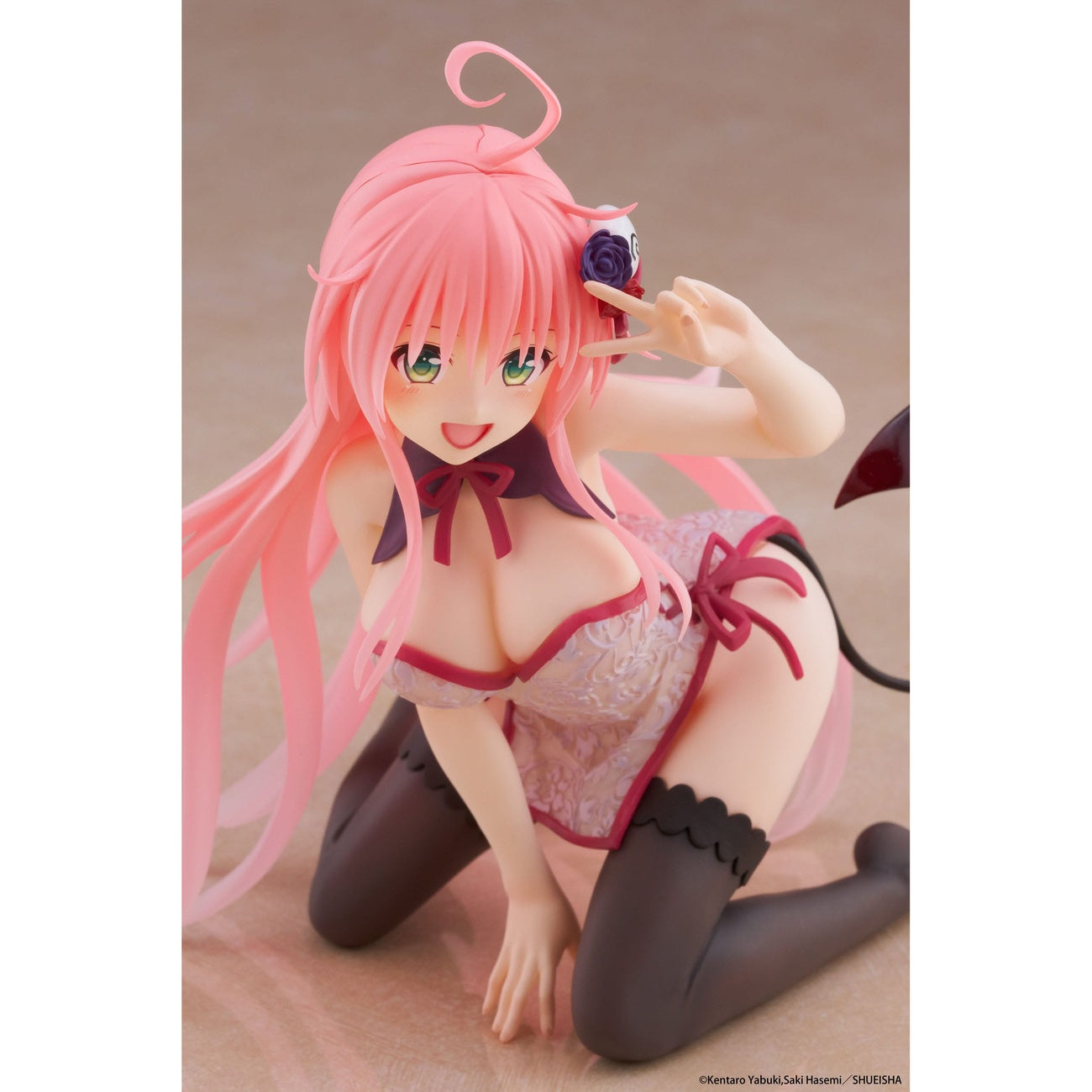 Product image To Love-Ru Darkness PVC Statue Desktop Cute Figure Lala Chinese Dress Ver. 13 cm