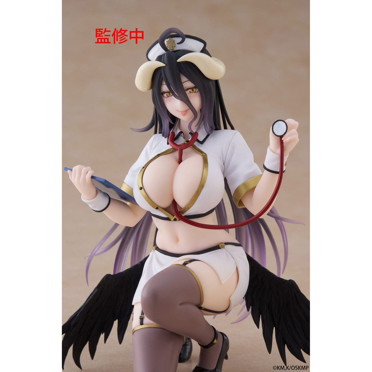 Immagine del prodotto Overlord Statua PVC Desktop Cute Figure Albedo Nurse Ver. Renewal 13 cm