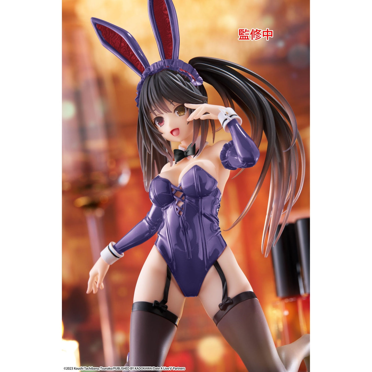 Product image Date A Live V PVC Statue Desktop Cute Figure Kurumi Tokisaki Bunny Ver. Renewal 13 cm