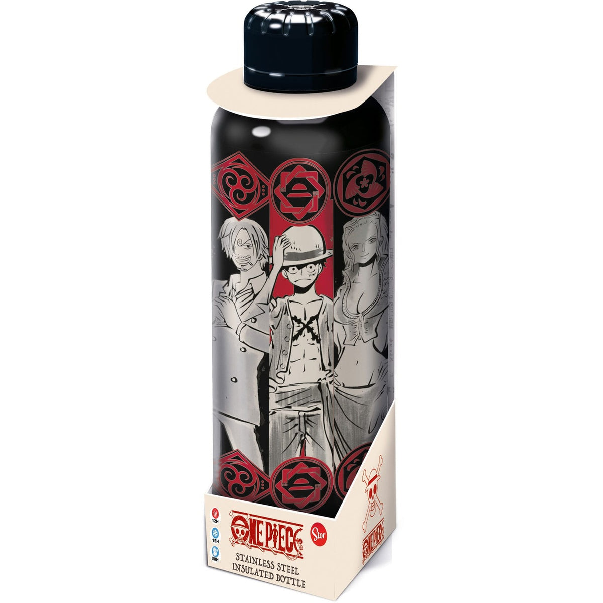 Product image One Piece Stainless Steel Water Bottle Character