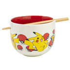 Immagine del prodotto Ciotola ramen Pokémon con bacchette Face