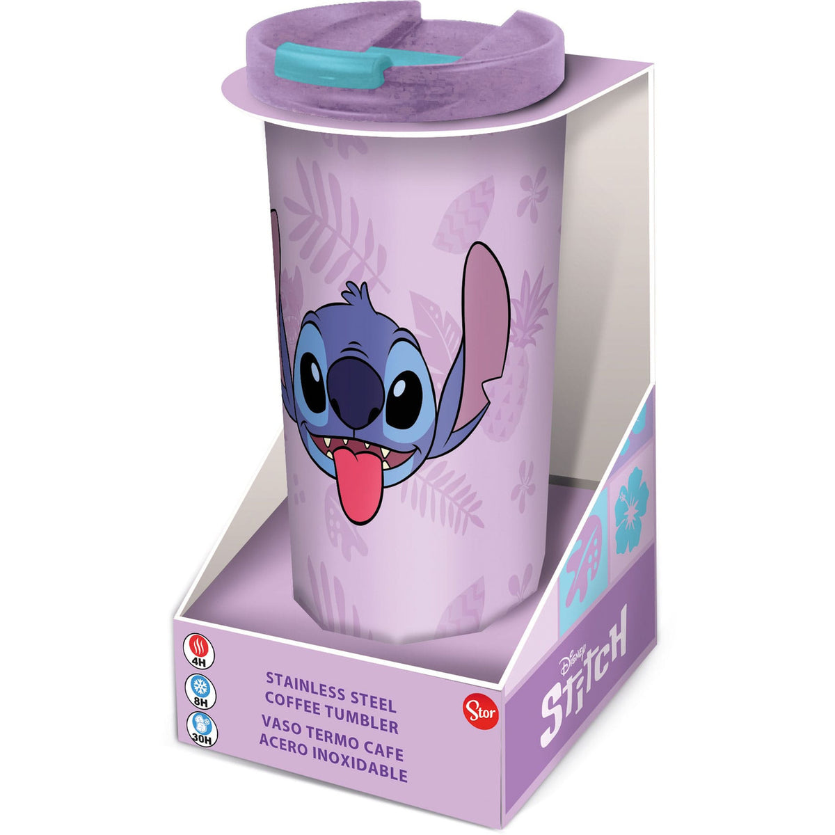 Immagine del prodotto Lilo & Stitch tazza da viaggio in acciaio inox Stitch Palms
