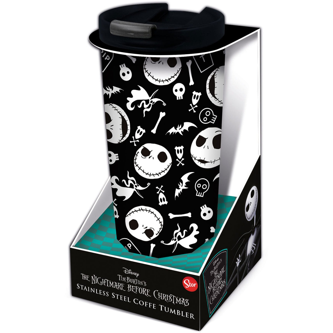 Immagine del prodotto Nightmare Before Christmas tazza da viaggio in acciaio inox Jack's Face