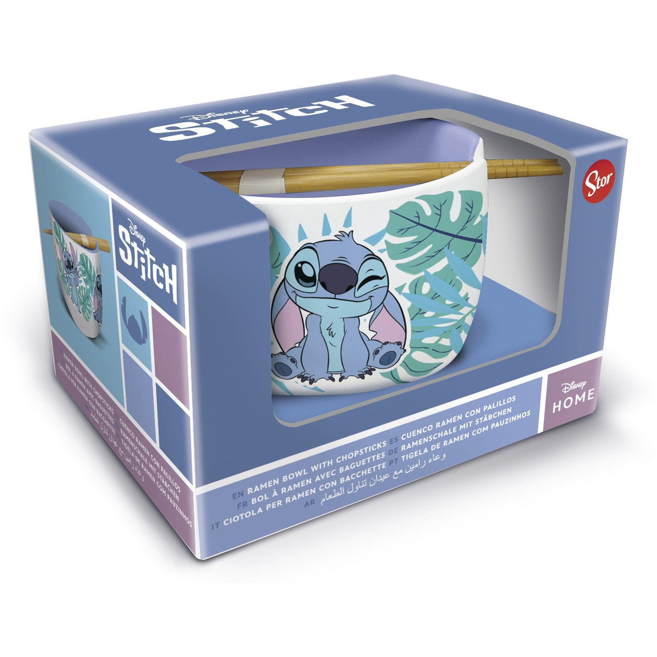 Immagine del prodotto Ciotola per ramen Lilo & Stitch con bacchette – Stitch Aloha