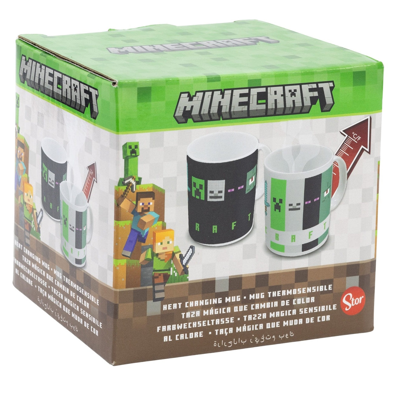 Immagine del prodotto Tazza Minecraft con effetto termico Squared Pattern 325 ml