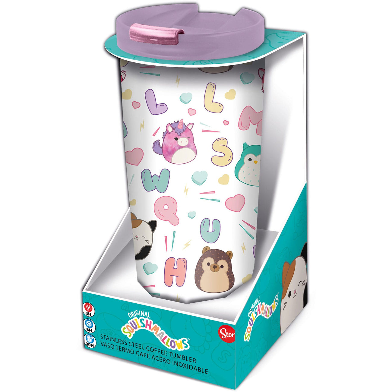 Immagine del prodotto Tazza da viaggio in acciaio inox Squishmallows Character