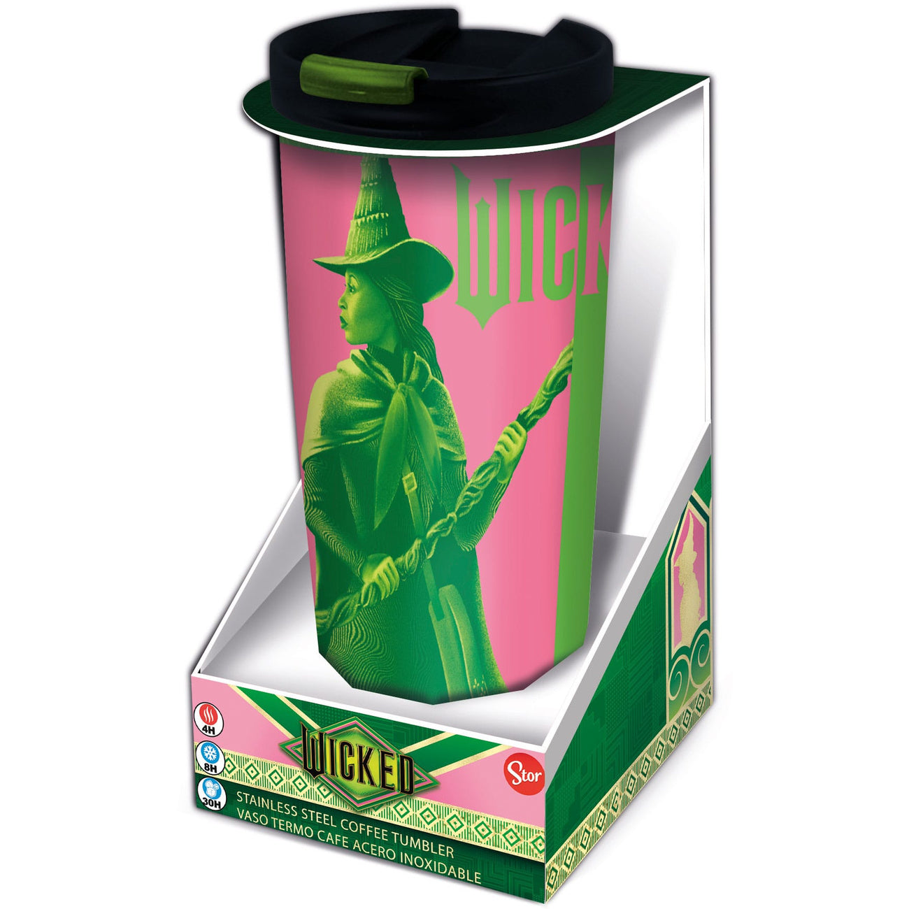Immagine del prodotto Wicked tazza da viaggio in acciaio inox Elphaba & Glinda
