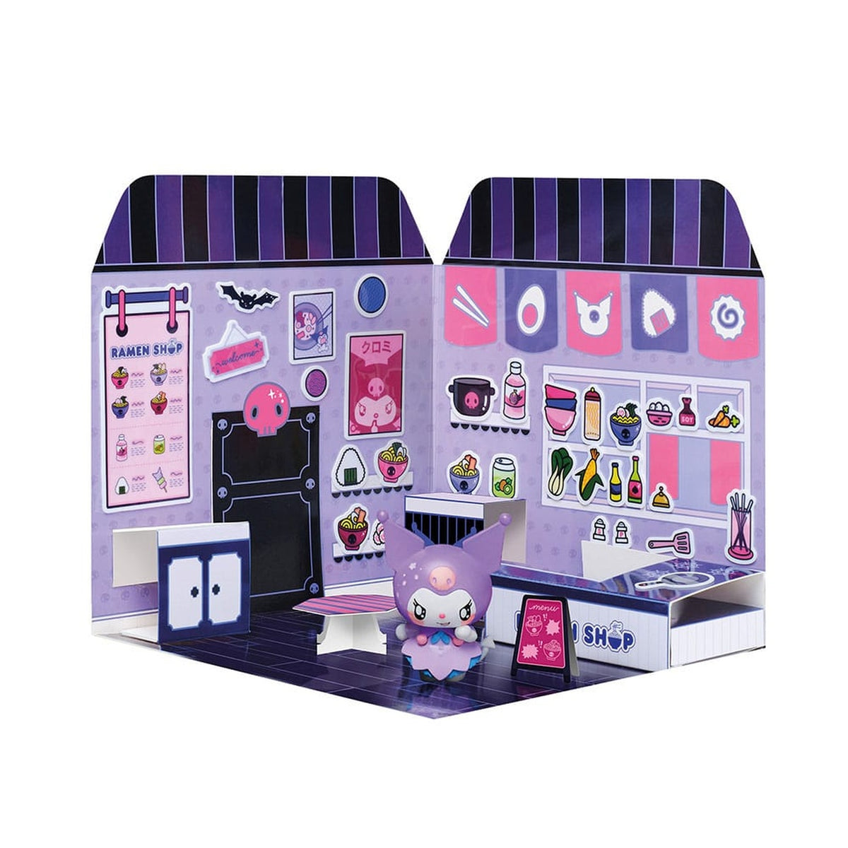 Immagine del prodotto Hello Kitty and Friends Mini Figura Sticker House Kuromi Ramen Shop