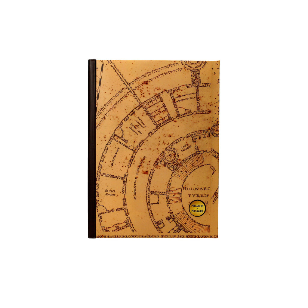Immagine del prodotto Harry Potter taccuino con funzione luminosa Mappa del Malandrino
