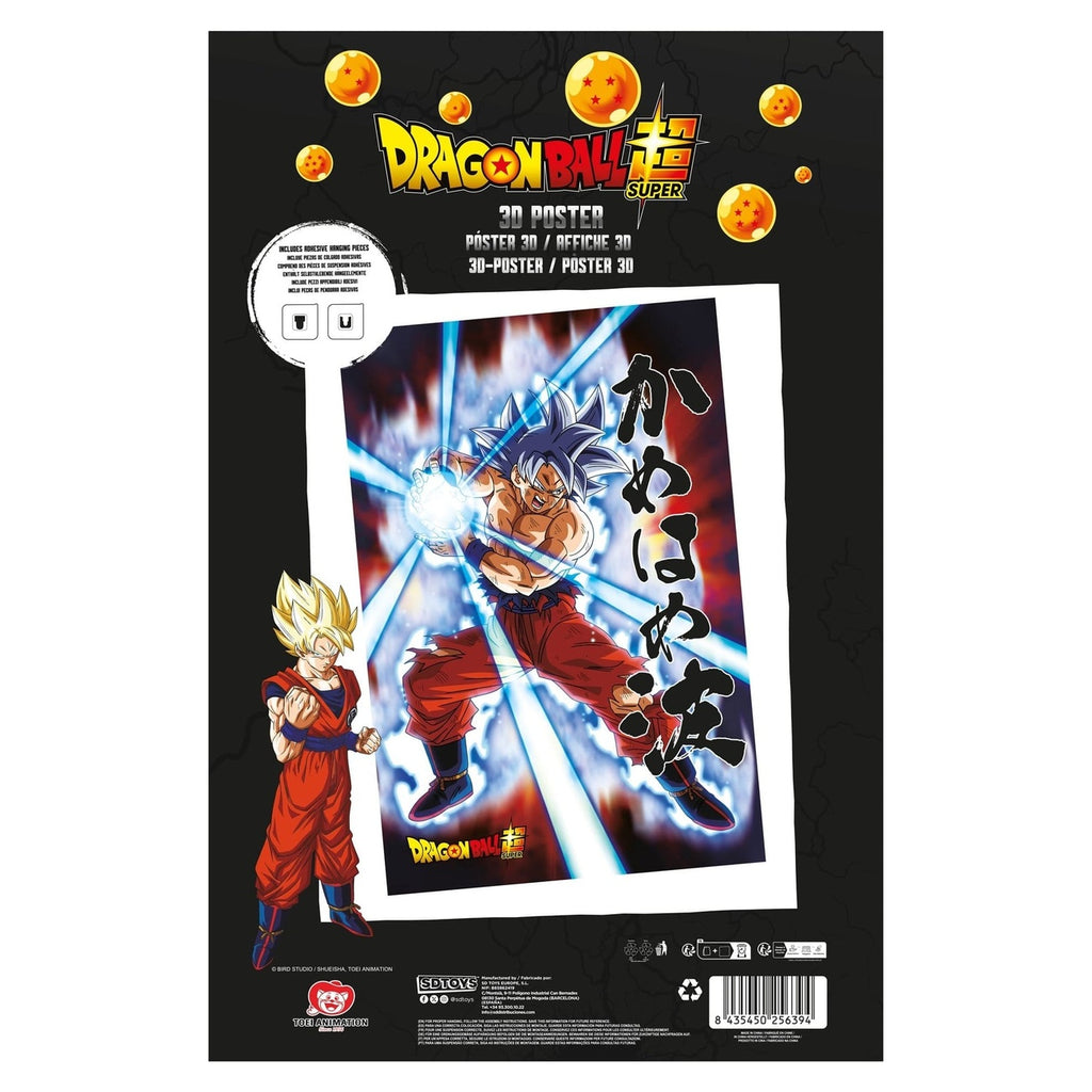 Immagine del prodotto Dragon Ball Super Poster 3D Survival Goku 38 x 58 cm