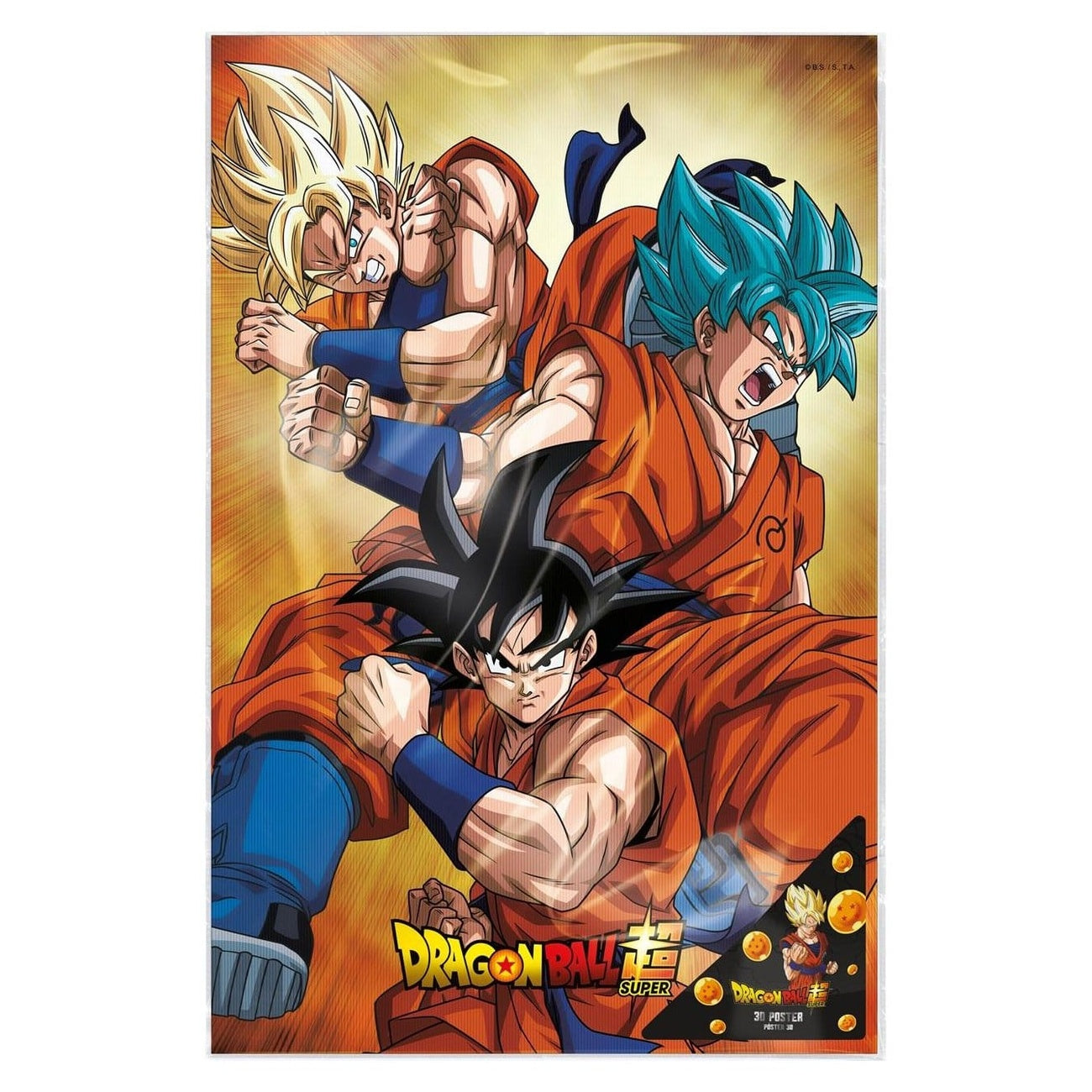 Immagine del prodotto Dragon Ball Super Poster 3D Champa Goku 38 x 58 cm