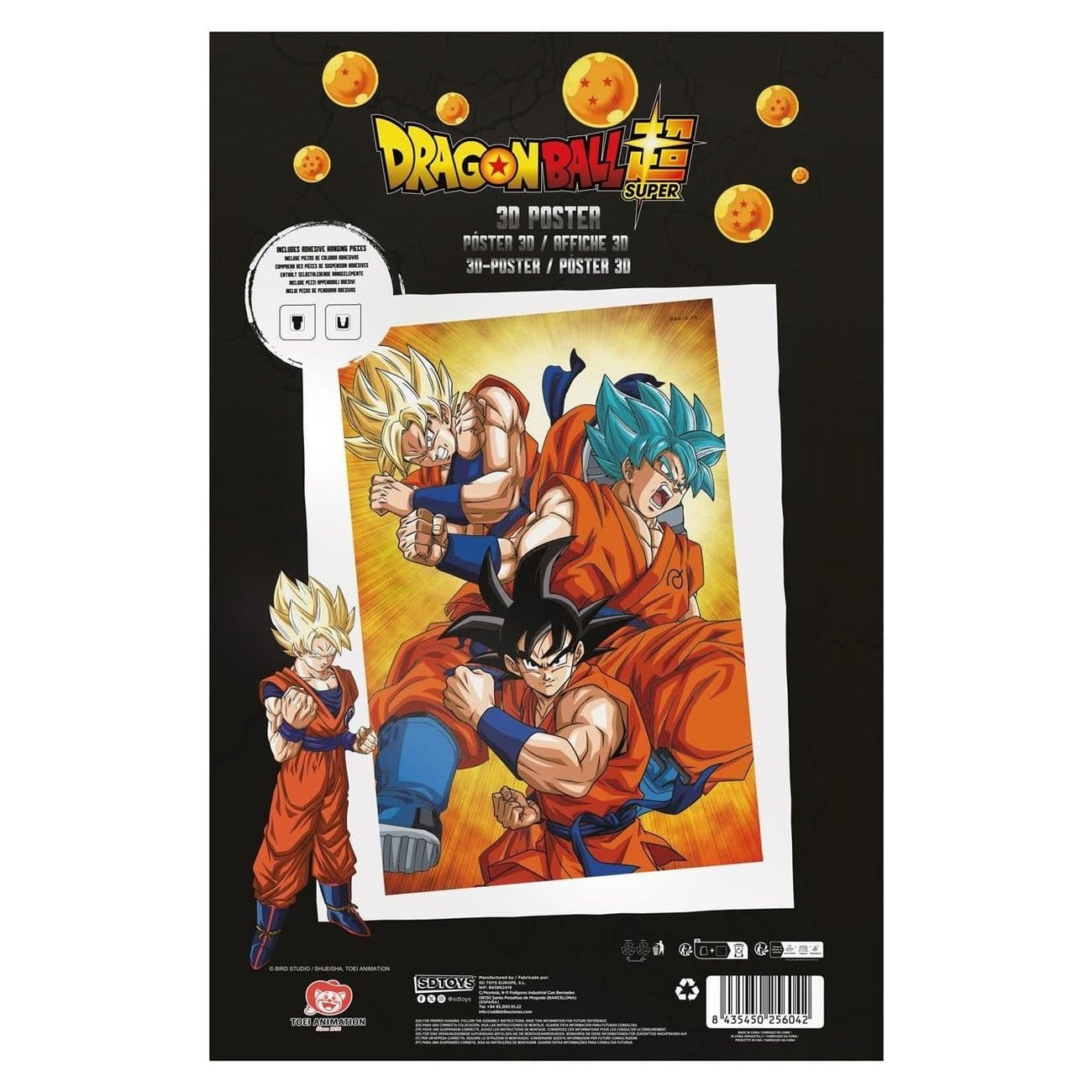 Immagine del prodotto Dragon Ball Super Poster 3D Champa Goku 38 x 58 cm