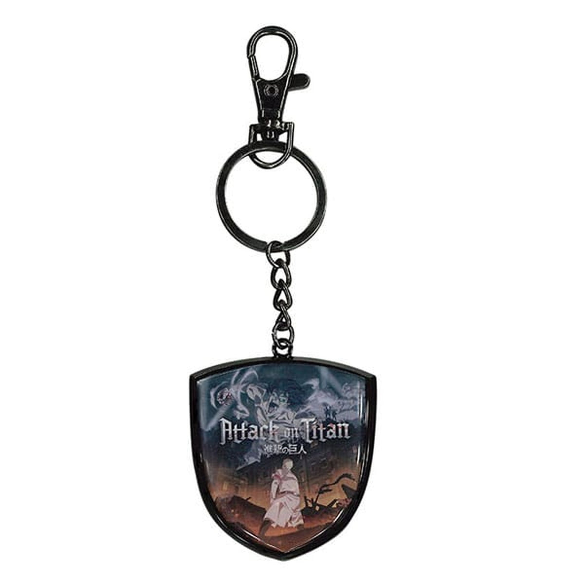 Immagine del prodotto Attack on Titan Portachiavi in metallo Colossal 7 cm