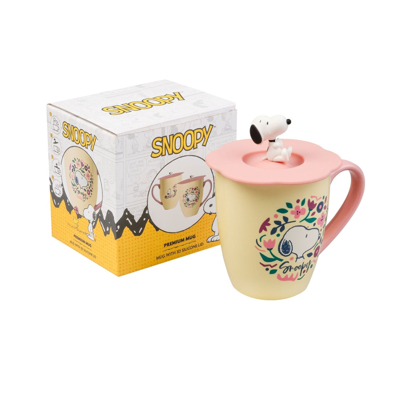 Immagine del prodotto Peanuts Tazza con coperchio Premium Ver.