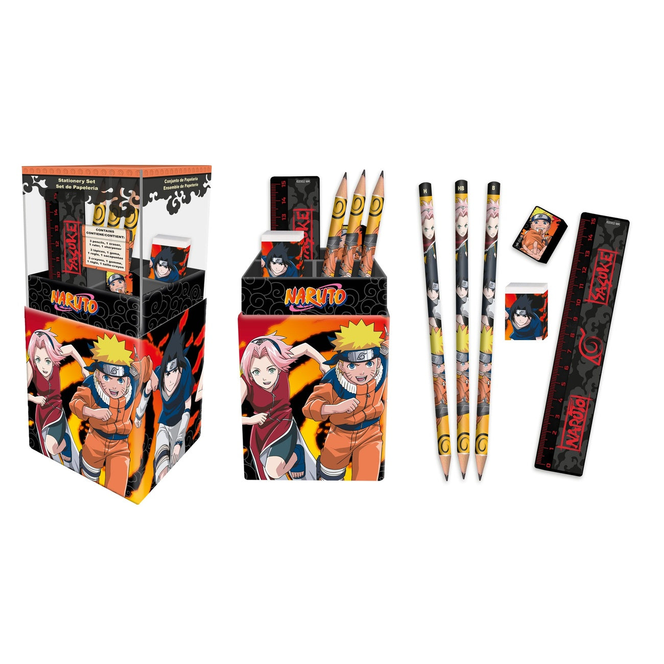 Immagine del prodotto Set di cancelleria Naruto